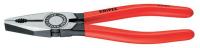 10N822 Combination Pliers, 7-1/4 In L, Red