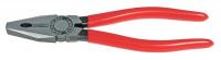 10N823 Combination Pliers, 8 In L, Red