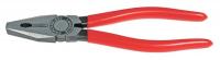 10N824 Combination Pliers, 10 In L, Red