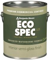 10T351 Interior Paint, Semi-Gloss, 1 gal, Crystall