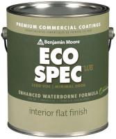 26A846 Interior Paint, Flat, 1 gal, Midnight Blue