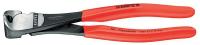 10T970 End Cutting Nippers, 6-1/4 In L, Red
