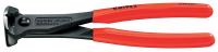 10T972 End Cutting Nippers, 6-1/4 In L, Red