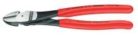 10T994 Diagonal Pliers, High Leverage, 8 In L, Red