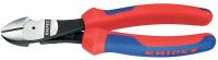 10T996 Diagonal Pliers, 6-1/4 In L, Red/Blue