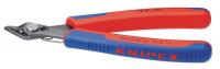 10U012 Super-Knips Pliers, 5 In L, Red/Blue