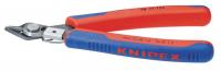 10U014 Super-Knips Pliers, 5 In L, Red/Blue