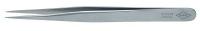 10U057 Tweezers, , Needle, Straight, Titanium, 4-3/4