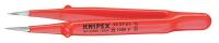 10U060 Tweezers, Insulated, Straight, 5-1/4 In