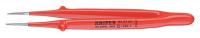 10U061 Tweezers, Insulated, Straight, 6 In
