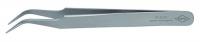 10U066 Tweezers, Anti-Mag, Sickle, 4-3/4 In, SS