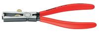 10U093 Wire Stripper, 7 AWG, 6-3/8 In L, Red