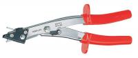 10U128 Sheet Metal Nibbler, 11 InL, 2.0mm Cut, Red