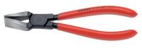 10U134 Glass Breaking Pincer, 7-1/16 In L, Red
