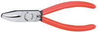 10U137 Glass Nibbling Pincers, Narrow, 6-1/4 In L