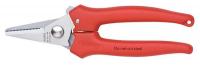 10U141 Combination Shears, Straight, 5-7/8 In, Red