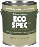 10U397 Interior Paint, Flat, 1 gal, Linen White