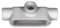 10W142 Conduit Body, Style T, 2-1/2In, Iron