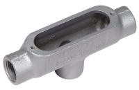 10W160 Conduit Body, Style TB, 1/2In, Mal Iron