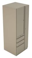 10W797 Storage/Wardrobe Cabinet, Taupe