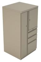 10W801 Storage/Wardrobe Cabinet, Taupe