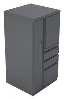 10W802 Storage/Wardrobe Cabinet, Charcoal