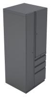 10W805 Storage/Wardrobe Cabinet, Charcoal
