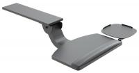 10W822 Keyboard Tray, 1-1/2in, Black