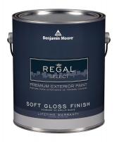 22Z894 Exterior Paint, Soft Gloss, 1 gal, Southern