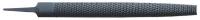 10Z669 Cabinet Rasp File, Half Round, 8 In