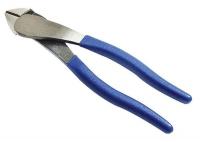 10Z823 Diagonal Pliers, Angled, 8 ln, Blue