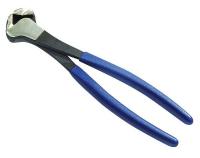 10Z830 End Cutter Pliers, 9 ln, Blue