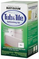 10Z875 Tub/Tile Refreshing Kit, White, Epoxy