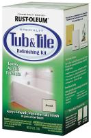 10Z876 Tub/Tile Refreshing Kit, Almond, Epoxy