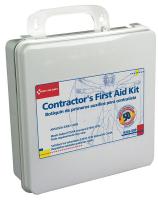 11A322 Contractors First Aid Kit, 50 Prsn, 237 Pc