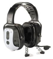 11C304 Electronic Ear Muff, 30dB, Over-the-H, Wht