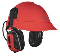 11C308 Ear Muff, Cap-Mnt, Intrinsic Safe, 23dB, Red