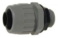 11C464 Round Cable Connector, Nylon, .428-.546
