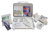 11C671 First Aid Kit, Weatherproof, Med, 101 Unit