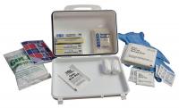 11C679 First Aid Kit, Weatherproof, Small, 93 Unit