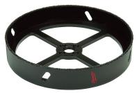 11C845 RL Hole Saw, Carbide Grit, Black, 6-7/8 In