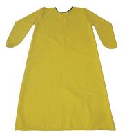11G030 Smock Apron, Yellow, 46-1/2 In. L