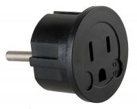 11K294 Plug Adaptor, Grounded, German-American