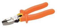 11L599 Insulated Pliers, Cutting, 9-1/2 In L