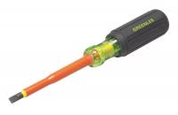 11L602 Cabinet Screwdriver, Slotted, 1/4 x 8 In
