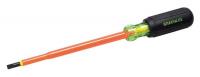 11L606 Screwdriver, Slotted, 3/16 x 9-1/2 In