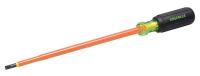 11L607 Screwdriver, Slotted, 3/16 x 11-5/8 In