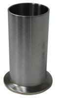 11L930 Ferrule, Long Tank, 1-1/2In, Clamp, SS