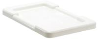 11M609 Lid, Cross Stack Tote, 17.25X11, White