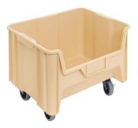 11M627 Mbl Stack Bin, 12.4x19.8x15.25, Ivory